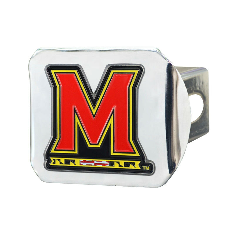 NCAA Maryland Terrapins 3D Color on Chrome Hitch Cover