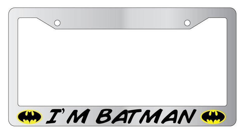 Chrome License Plate Frame I&