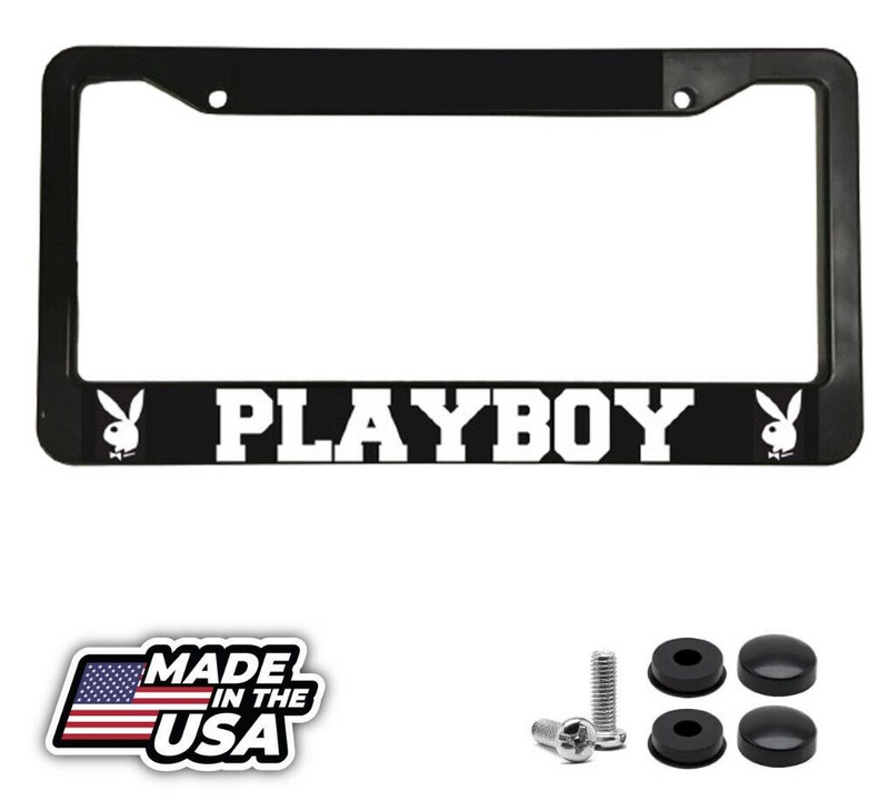 For Play boy Fans Model License Plate Frame NEW