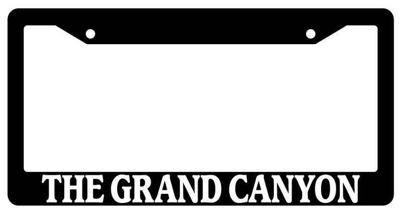 Black License Plate Frame The Grand Canyon Auto Accessory 1319  Mod-GRAPH9856236-665