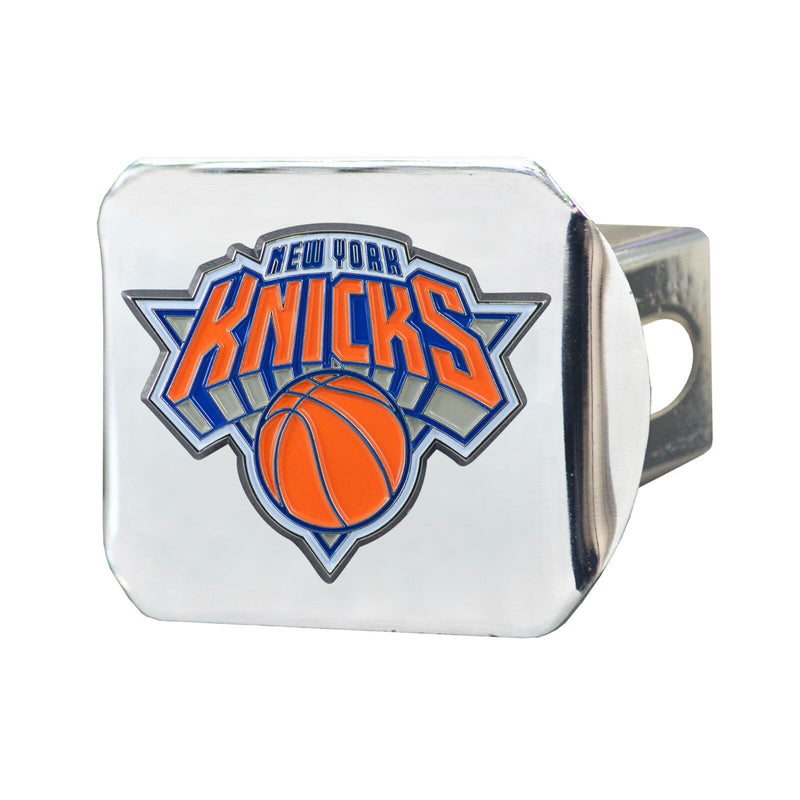 NBA New York Knicks 3D Color on Chrome Metal Hitch Cover