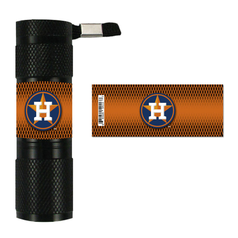 MLB Houston Astros LED Flashlight 1.1"x.3"x3.4"