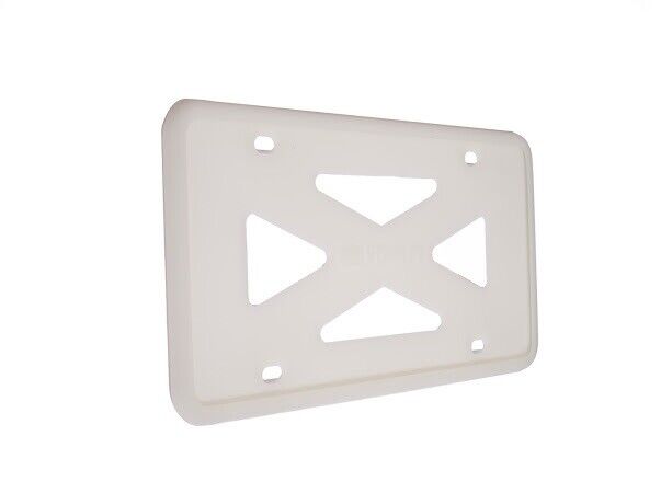 Universal Silicone White License Plate Frame Holder Can Glow in The Dark for Car