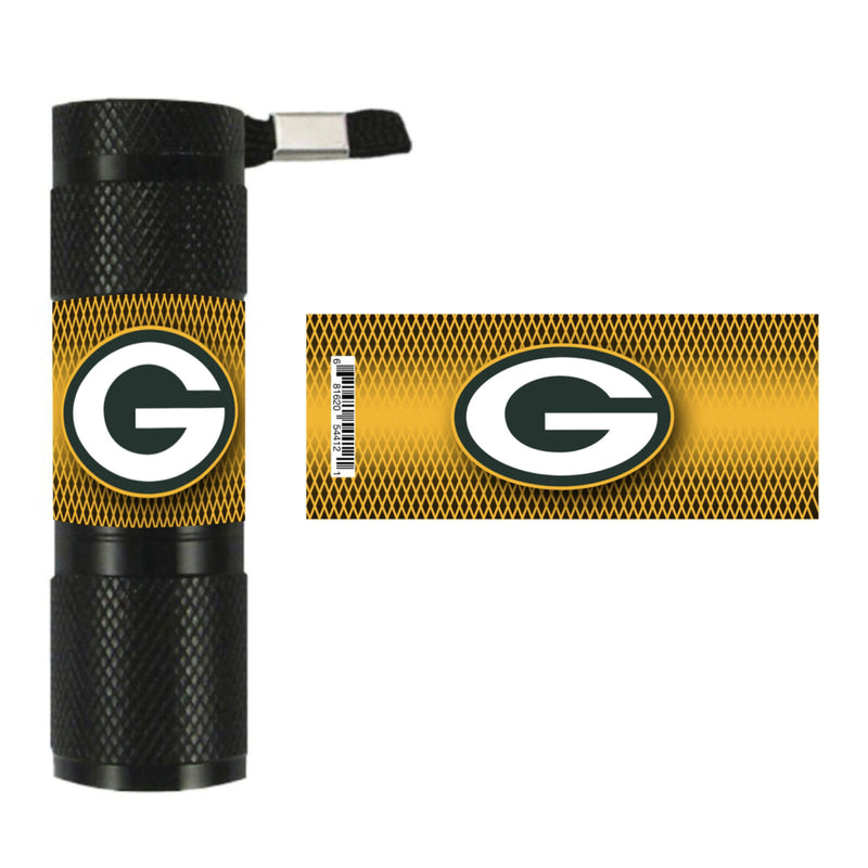 NFL Green Bay Packers LED Flashlight 1.1"x.3"x3.4"