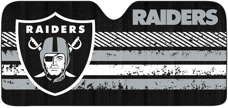 NFL Las Vegas Raiders Car Truck Folding Sunshade