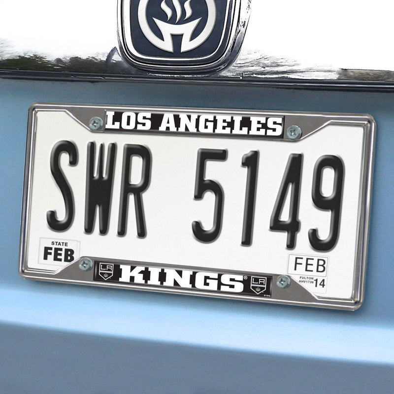 Fanmats NHL Los Angeles Kings Chrome Metal License Plate Frame